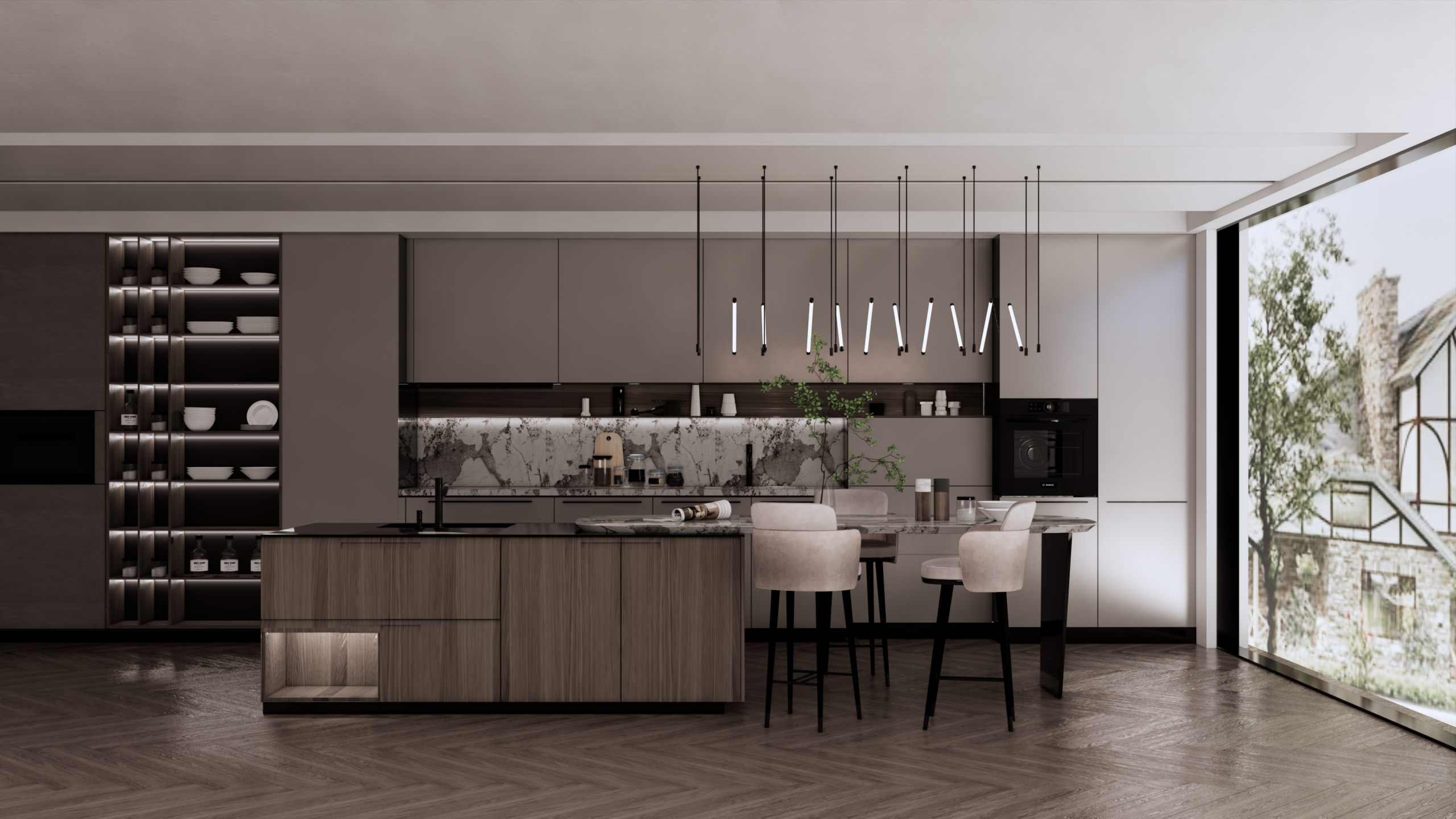 Ini Loh, Desain Dapur Lengkap dengan Kitchen Set dari Arsitek Terbaik di Malang Raya!