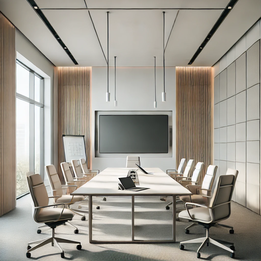 konsep desain kantor yang fungsional, tapi di sebuah gedung minimalis by Kochiro