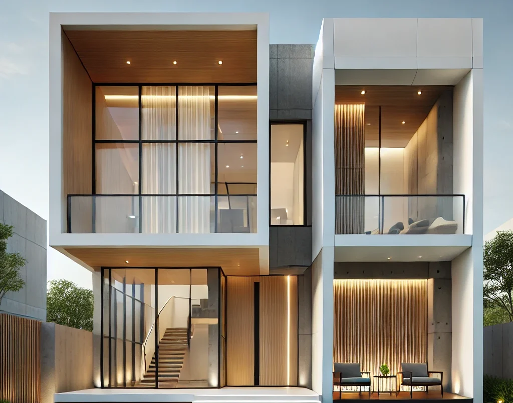 Intip Desain Villa Minimalis 2 Lantai dengan Kolam Renang
