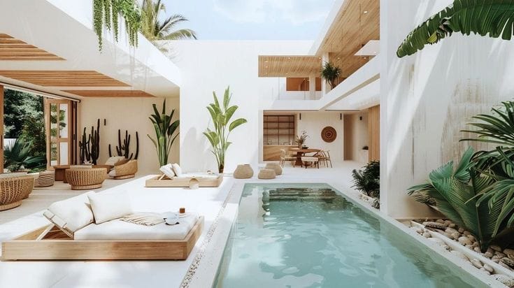 Desain Villa Minimalis ala Bali