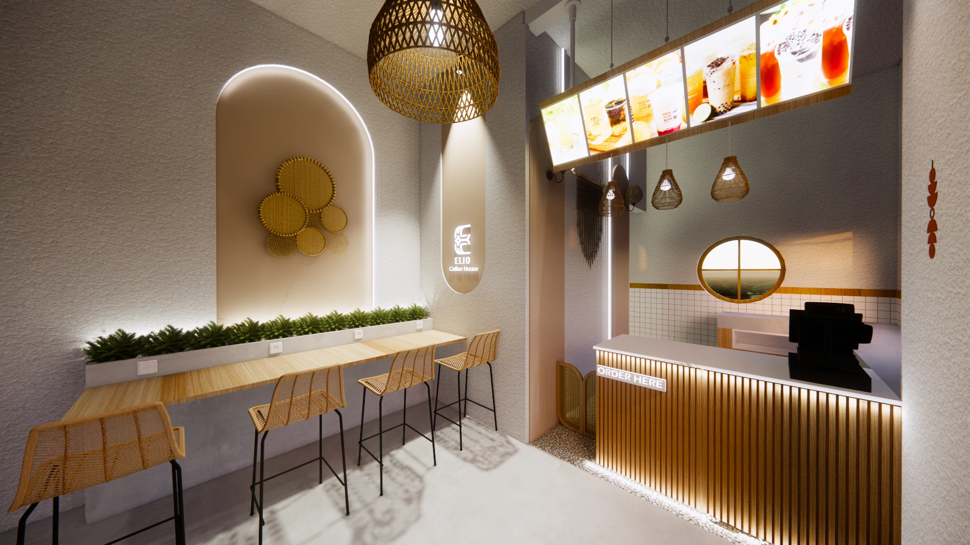 Layout Ideal untuk Desain Bar Cafe Minimalis yang Estetik dan Fungsional
