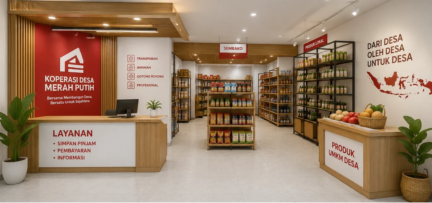 Apakah Interior Kopdes Merah Putih Perlu Dibuat Mirip Retail Modern?
